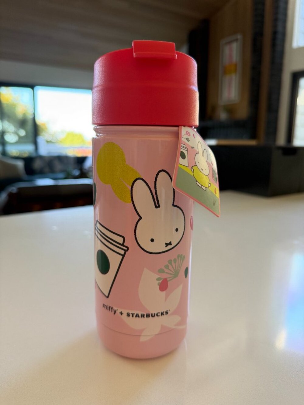 Limited Edition Miffy x Starbucks 18 oz Stainless Steel Tumbler